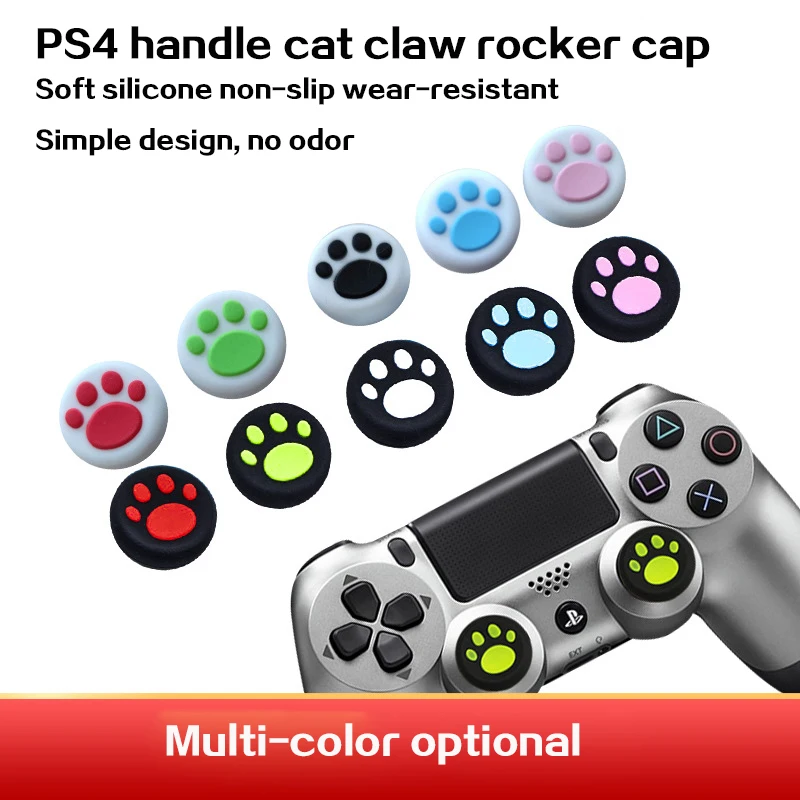 Кепка для джойстика в виде кошачьей лапы кепка Sony Playstation 4/3 аксессуары