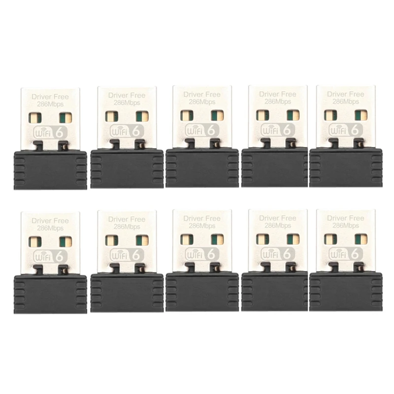 USB-адаптер Wi-Fi беспроводная сетевая карта 2 4 ГГц бесплатный драйвер Wi-Fi6 приемник