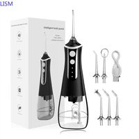 portable oral irrigator water flosser dental water jet tools pick cleaning teeth 300ml 5 nozzles mouth washing machine floss