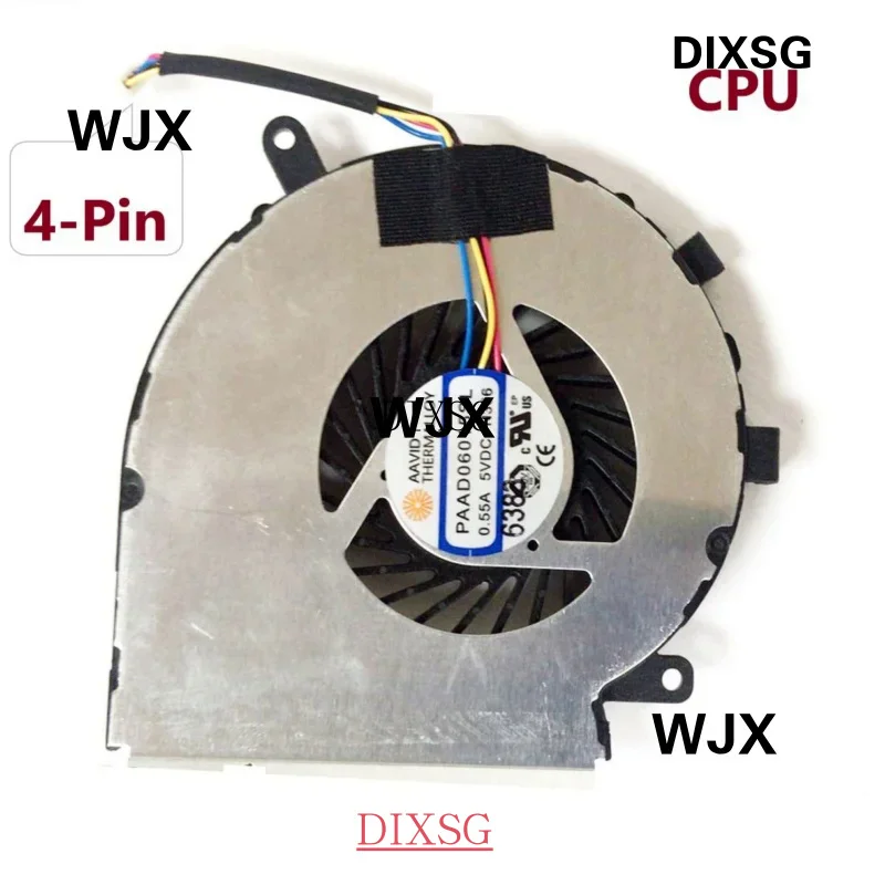 Новый вентилятор ЦП для MSI GE62VR GL62M GP62MVR GL62VR MS-16JB MS-16J9 PAAD06015SL N284