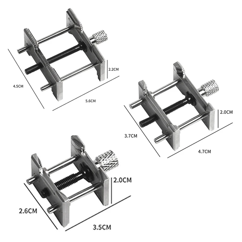 3 шт./набор металлический держатель часов с фиксированным основанием