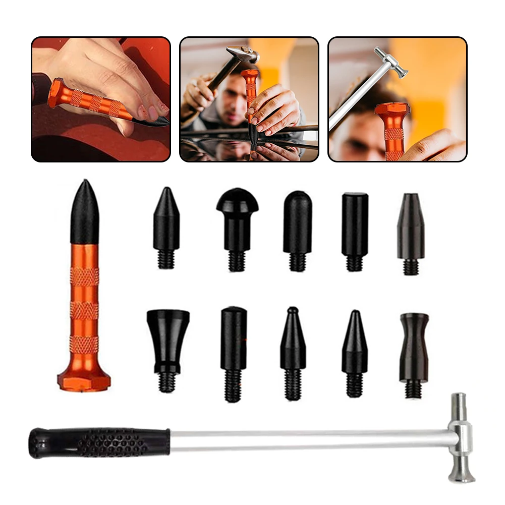 

Car body Paintless Dent Removal Tap Down Tools Dent Rubber Hammer Auto Body DIY Repair Dent Fix Tools Hand Dent Repair Tool