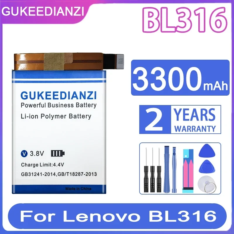 Аккумуляторы для мобильных телефонов емкостью 3300 мАч Lenovo Saver 2 PRO L70081 BL 316 318