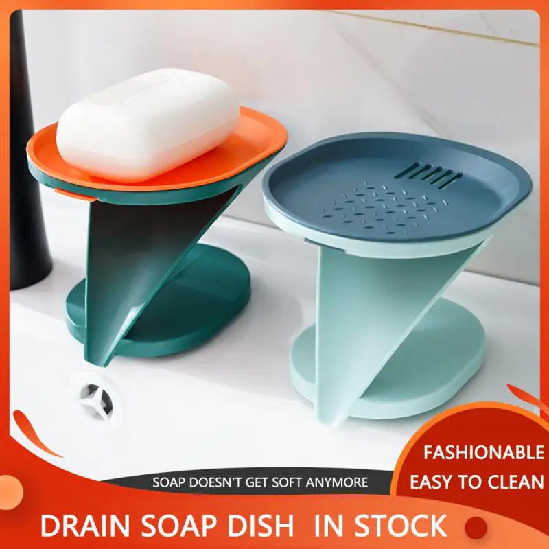 

Нескользящая дренаж для мыла, коробка для душа, мыла, поднос для хранения губки, креативная присоска, дренажная коробка, кухонные аксессуары...