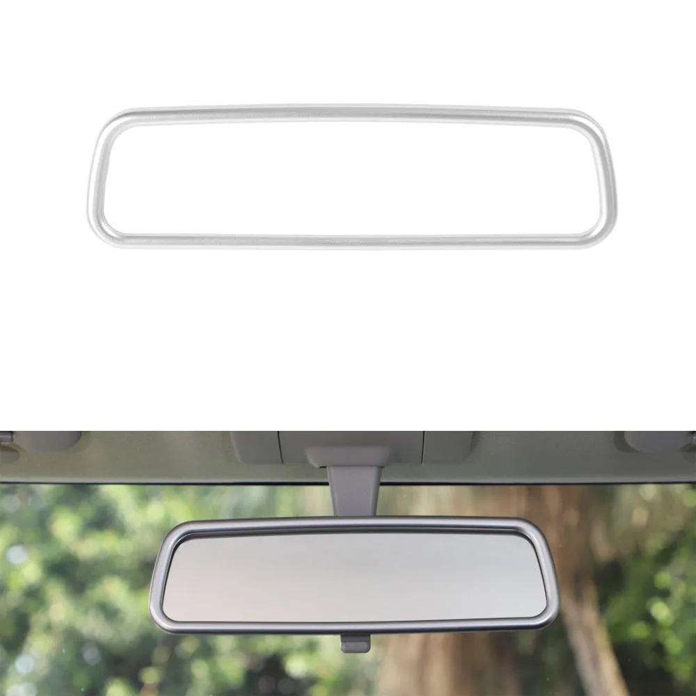 

Car Interior Front Rear View Mirror Decoration Frame Trim For Suzuki Jimny 2019+ New Auto Styling Moldings