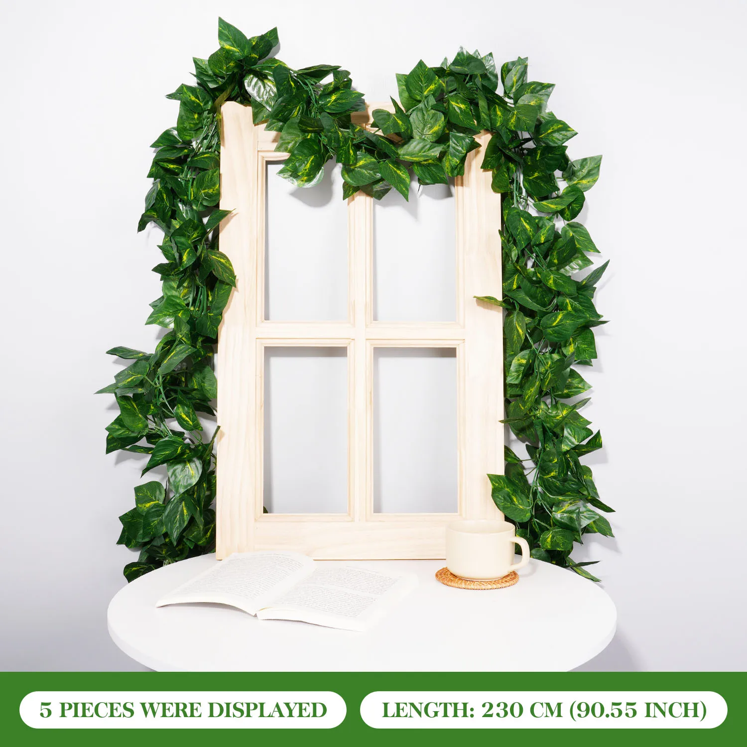 

Искусственные лианы FGHGF, зеленые, шелковые