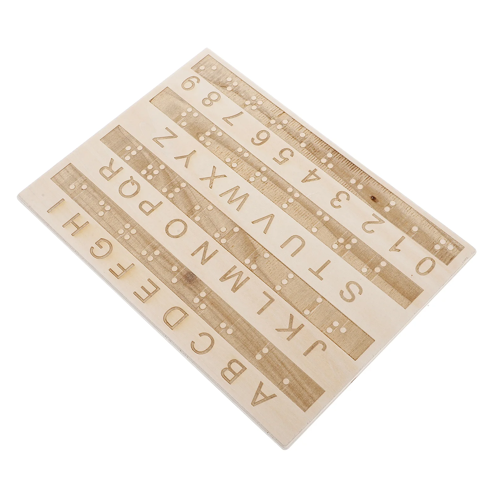 Накладки Braille Alphabet Impaired Vision Products Обучающая линейка Слепые игры Низкие для