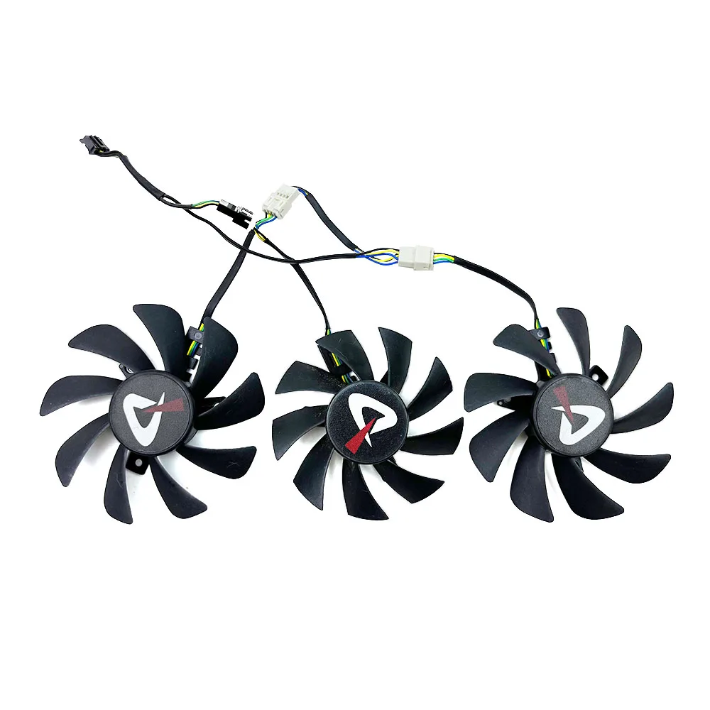 НОВЫЙ 75 мм 85 4PIN CF9015H12S подходит для видеокарты AX Game Rebel GEFORCE RTX 3060 3060TI 3070 3070TI