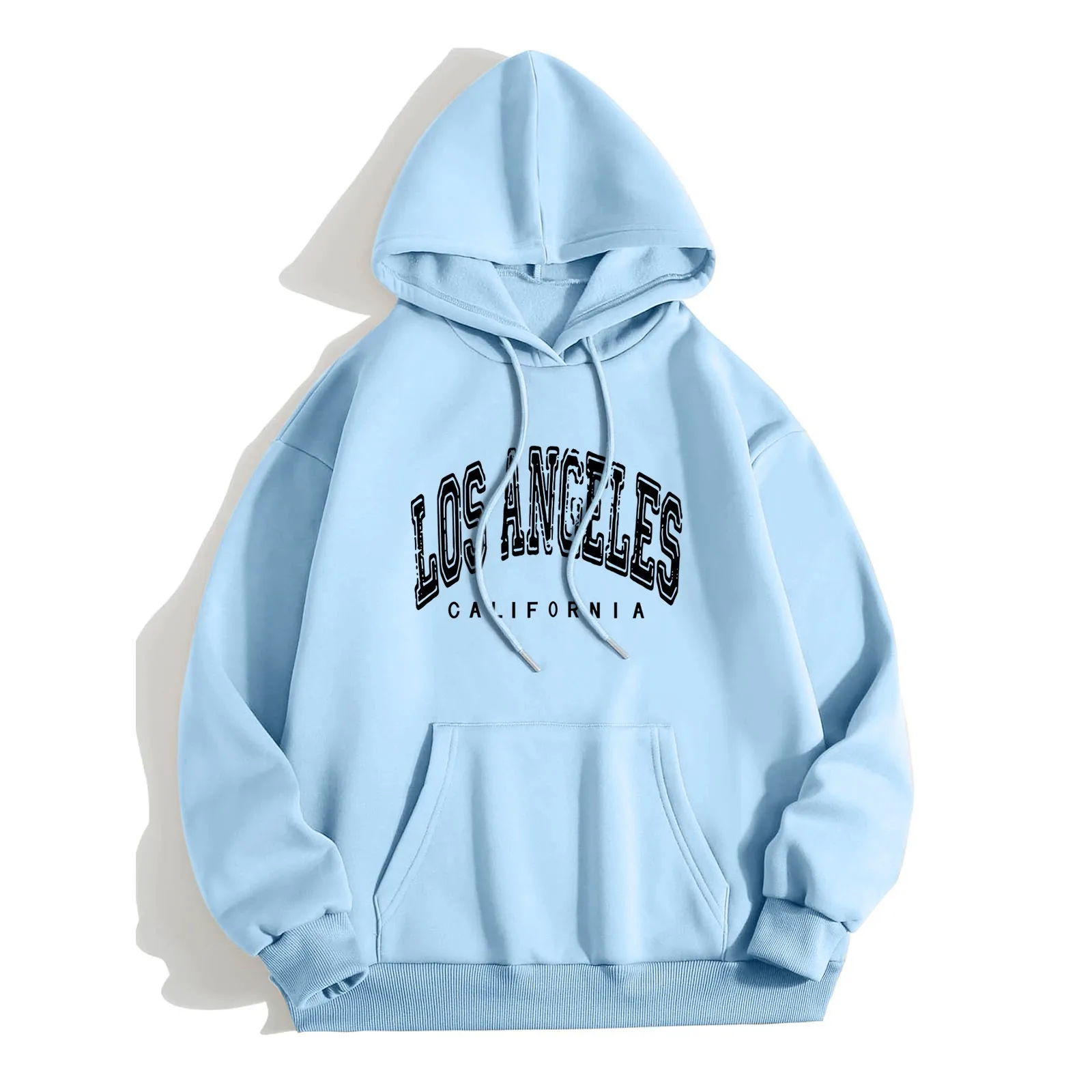 Los Angeles Letter Hoodies Women Harajuku Sweatshirts Casual Loose Long Sleeve Hooded Autumn Vintage Brown Pullover Blouse Tops 3 Los Angeles Letter Hoodies Women Harajuku Sweatshirts Casual Loose Long Sleeve Hooded Autumn Vintage Brown Pullover Blouse Tops 3