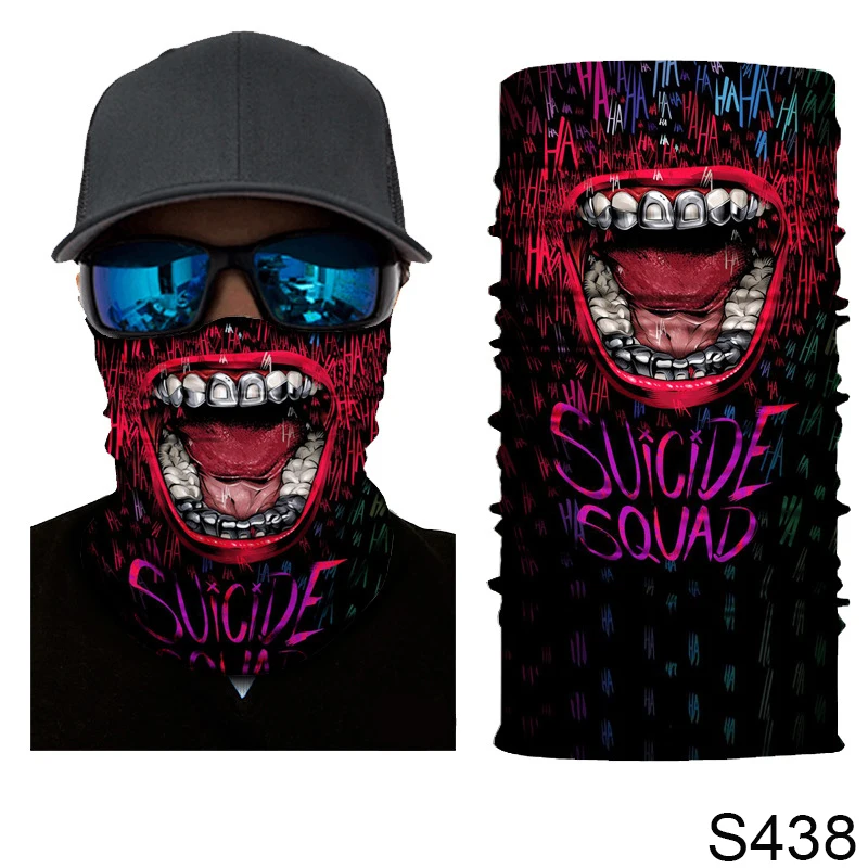 Мужская мотоциклетная маска для лица с черепом | Спорт и развлечения