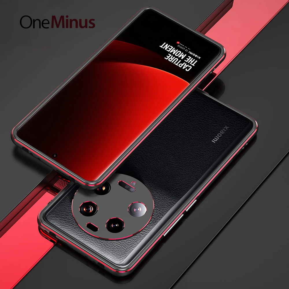 

Чехол 13Pro для Xiao mi 13 Ultra, Алюминиевый металлический бампер с рамкой, тонкий чехол для Mi 13, защитный чехол для телефона + защита для объектива ка...