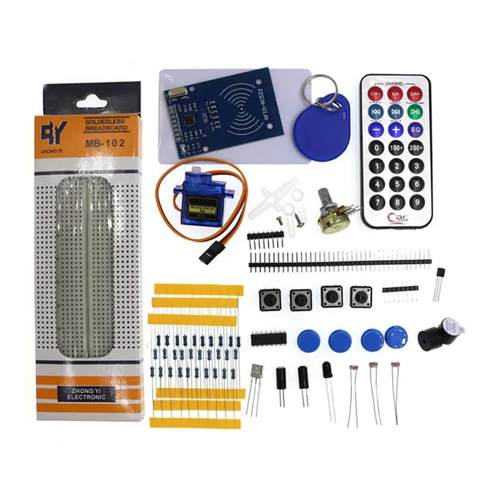 

[ Clearance sale ] For Mega 2560 R3 Starter Kit Motor Servo RFID Ultrasonic Ranging Relay LCD Rfid2560