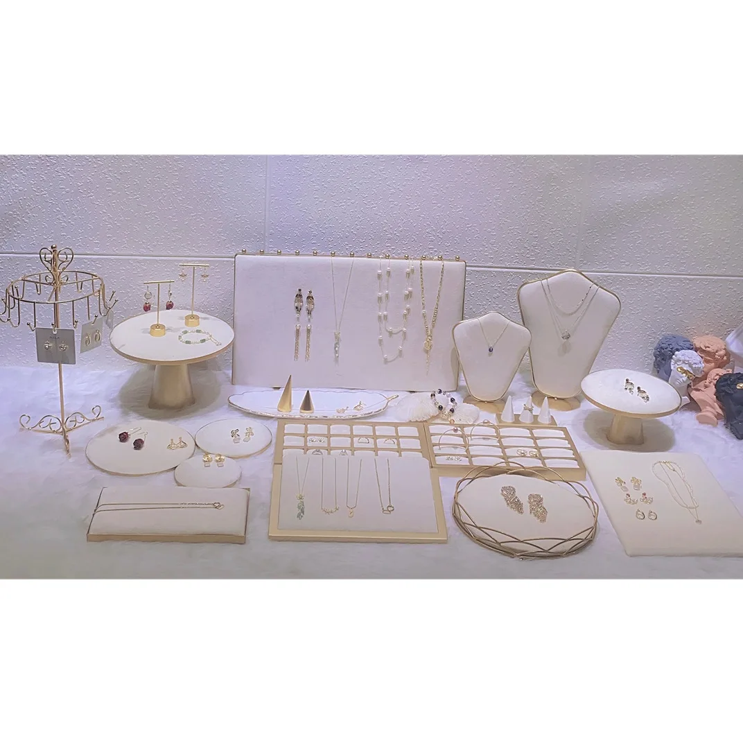 

Оригинальный дисплей для ювелирных изделий ins wind white, реквизит для магазина, студийный ночной рынок