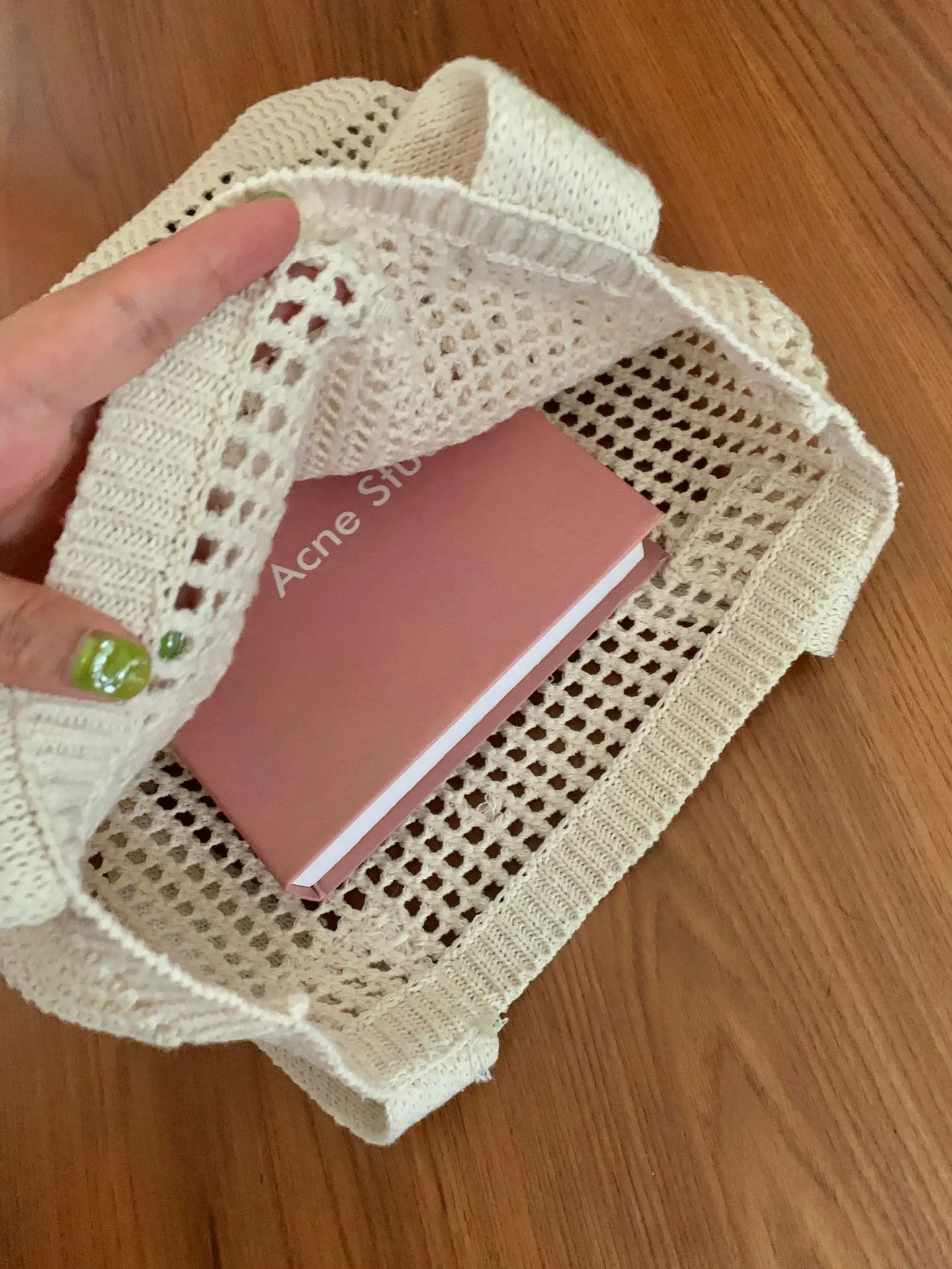 Casual Travel Women Woven Large Capacity Handbag and Purse Shopper Tote Female Armpit Knitting Bucket Shoulder Bags