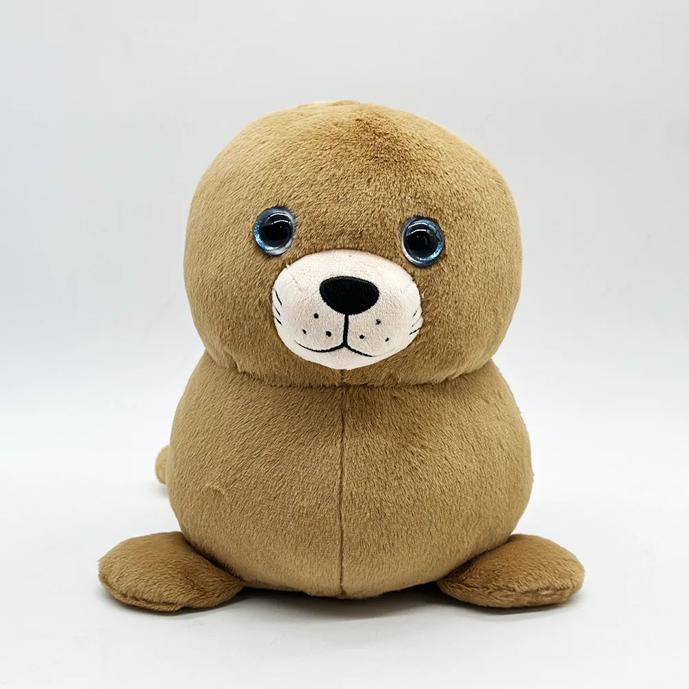 Фото Мягкие игрушки Cuddly Chonkers: плюшевые львы-морские и альпаки-морские собаки из Сан-Франциско, мягкие набивные куклы-подушки, подарки на день рождения №4