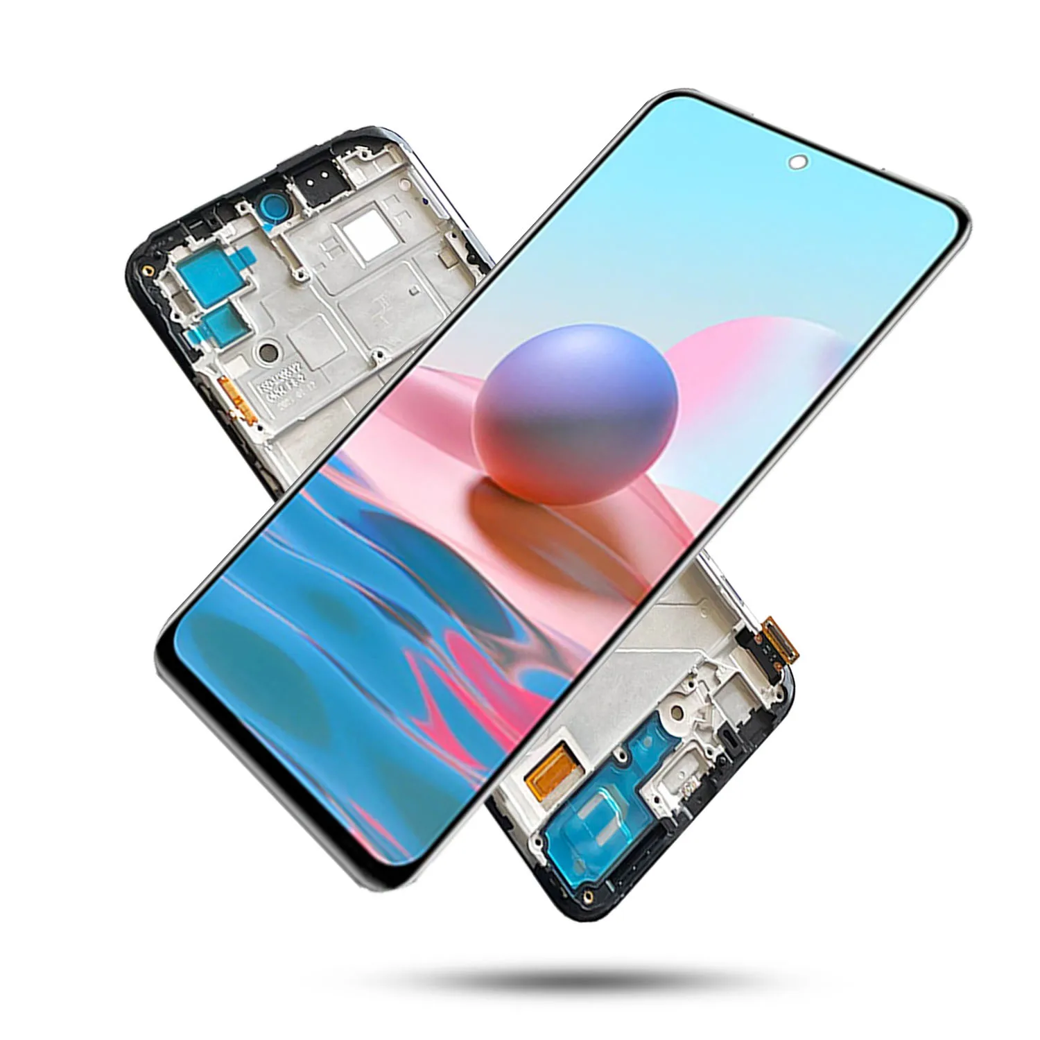lcd for xiaomi redmi note 10 4g 10s display premium quality touch screen replacement m2101k7ai m2101k7ag repair phone free tools free global shipping