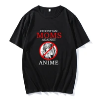 hip hop men t shirt christian moms against anime comfortabled couple 2022 summer streetwears unsiex clothes cotton clothing tops