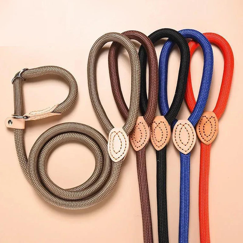 

Нейлоновый прочный поводок P-style для дрессировки собак, веревка для щенков малого, среднего и крупного размера, уличный ремень, аксессуары, н...