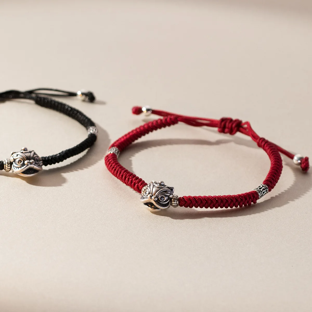 1 шт./партия браслеты из серебра 999 пробы с надписью Китайская культура