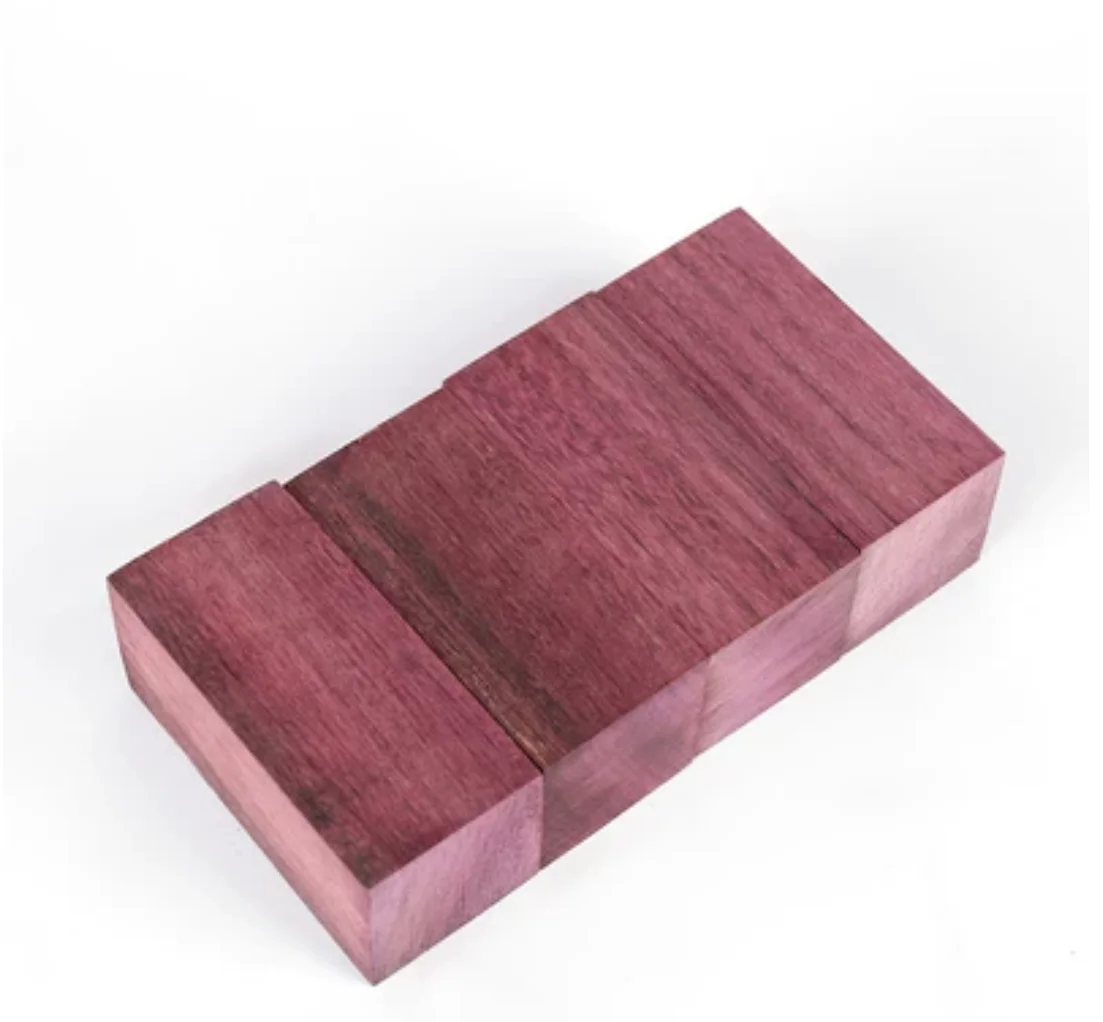 Длина: 100-500 мм Размер: 50x50 Южноамериканское фиолетовое дерево (Peltogyne) резное