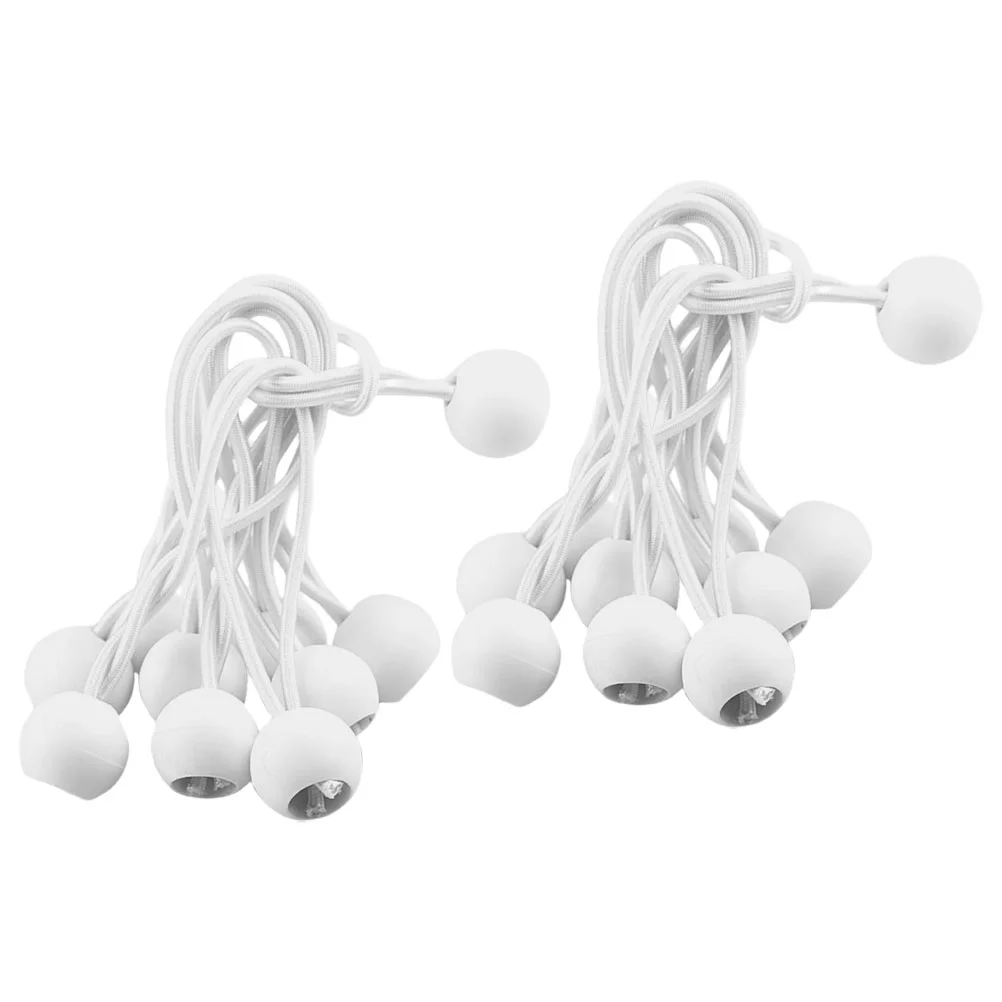 

50pcs Bungee Cords Heavy Duty Cords Canopy Tarp Tie Down Bungee Balls for Tent Fixing
