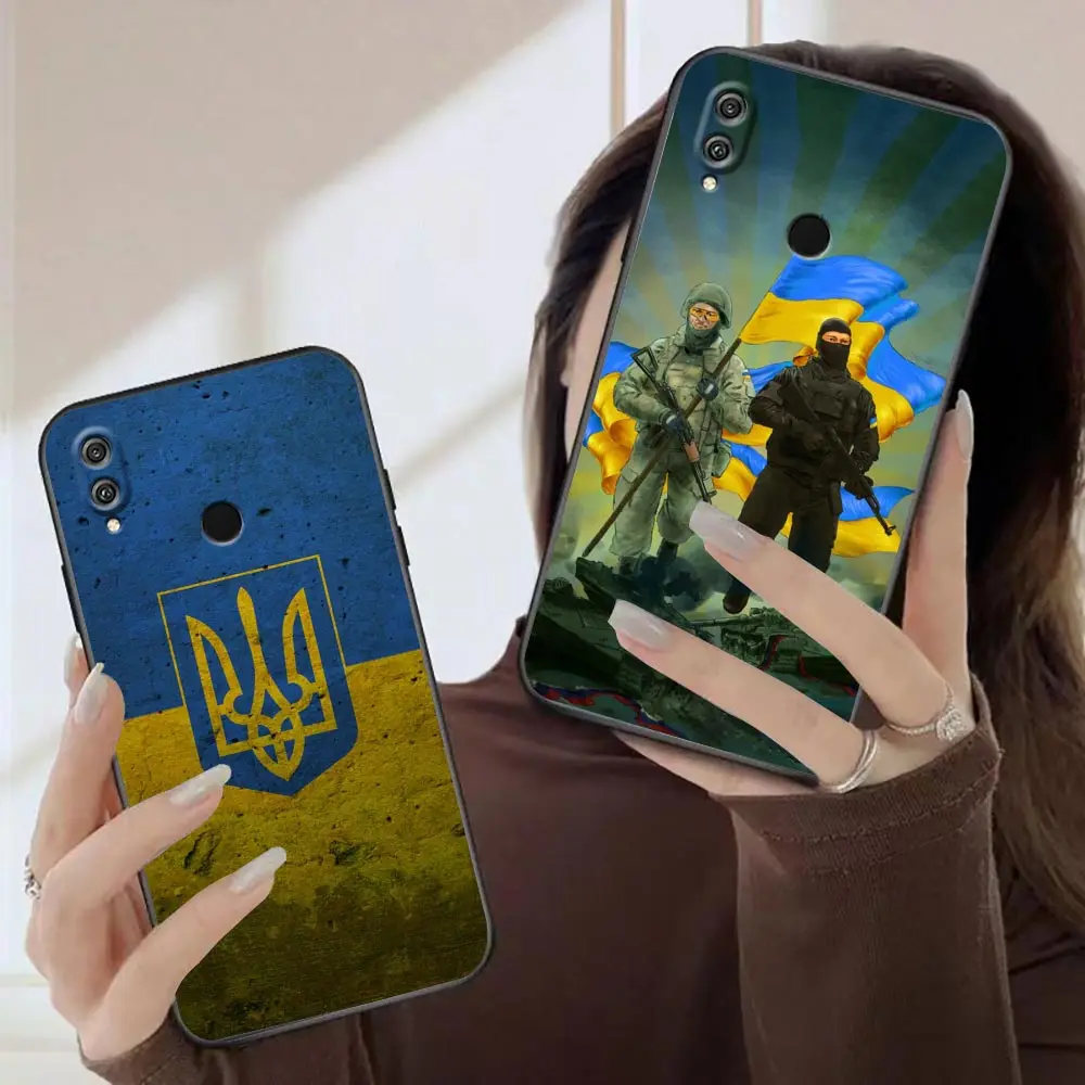 

Case For HUAWEI Honor 9X 9 8 8X Max 80 70 60 50 30 20 10 10I NOTE 10 Lite Pro Case Cover Funda Coque Shell Capa Flag Of Ukraine