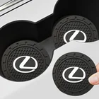 1 шт., нескользящий коврик для подстаканника Lexus CT200H IS250 RX300 RX350 RX450H LS460 GX460 GX470 ES350