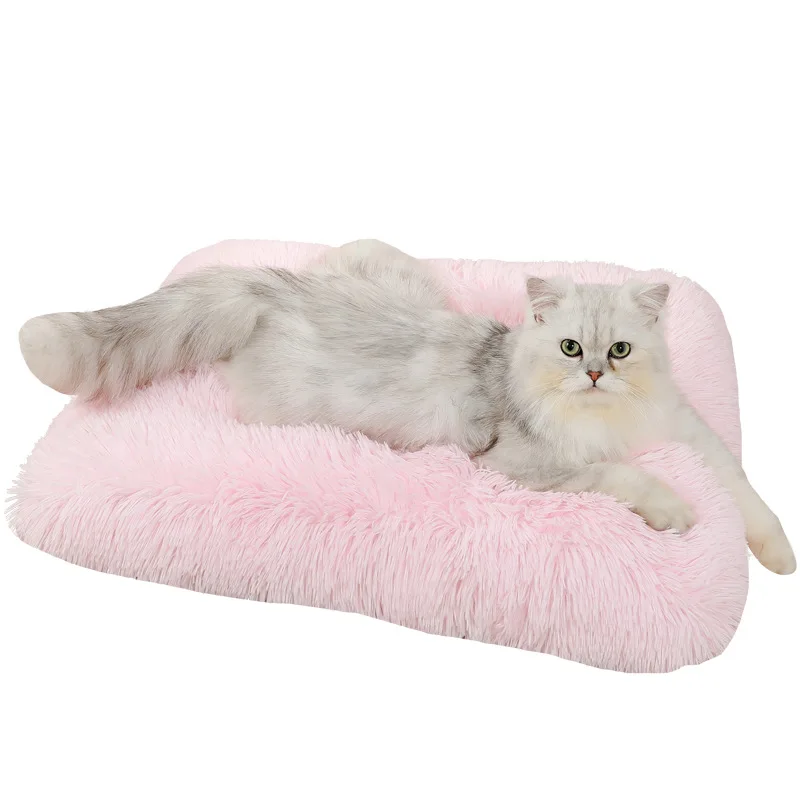 Теплый толстый коврик для домашних животных собачья будка гнездо кошек