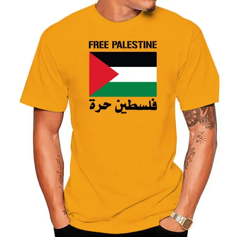 

Стандартная футболка. Бесплатная доставка Палестины 2022 новые футболки мужская одежда Высокое качество футболки