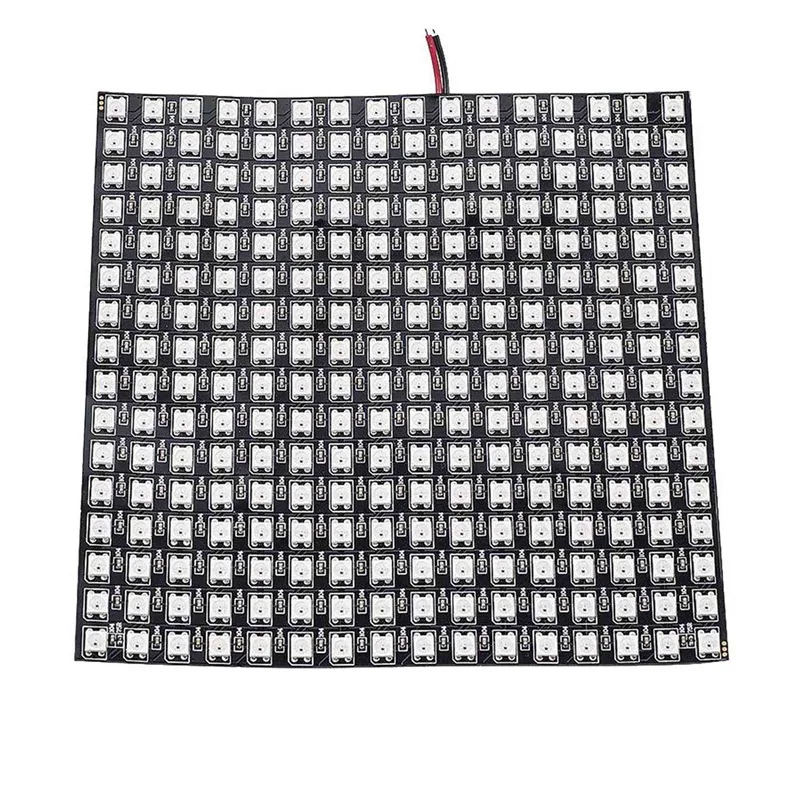 

4X WS2812B LED RGB Flexible Pixel Panel 16X16 Individually Addressable Panel Light LED Module Matrix Screen