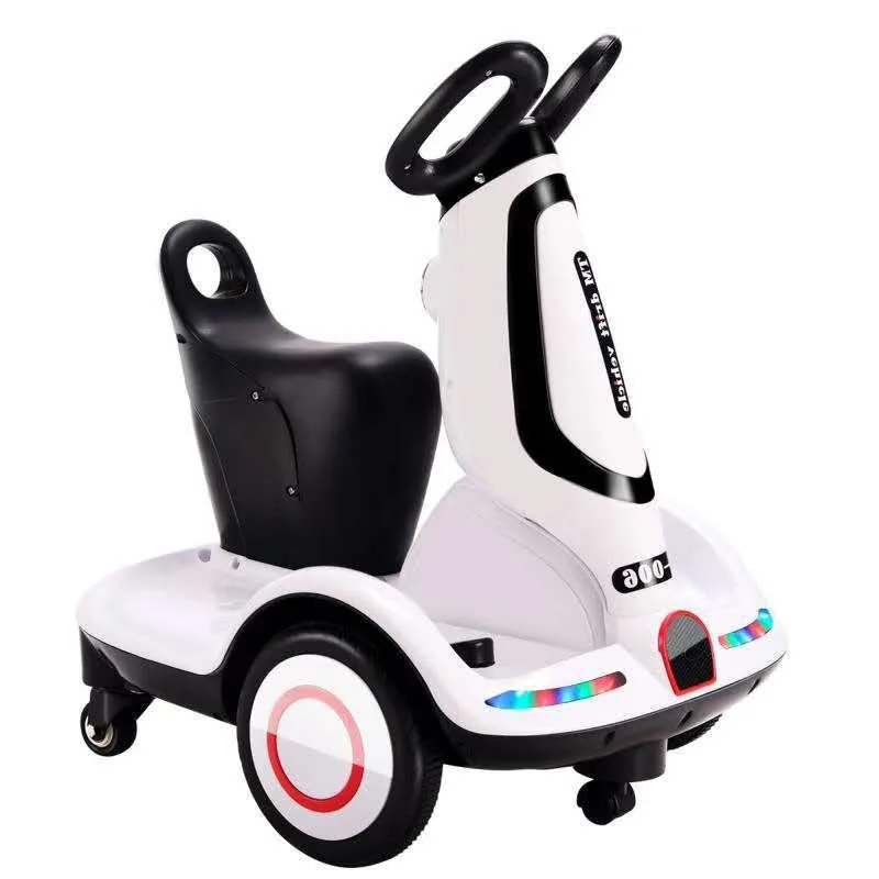 

Kids Car Electric Motorbike Rechargeable Scooter for Children Remote Control Toy Stroller Student Infant Drift Balance Car