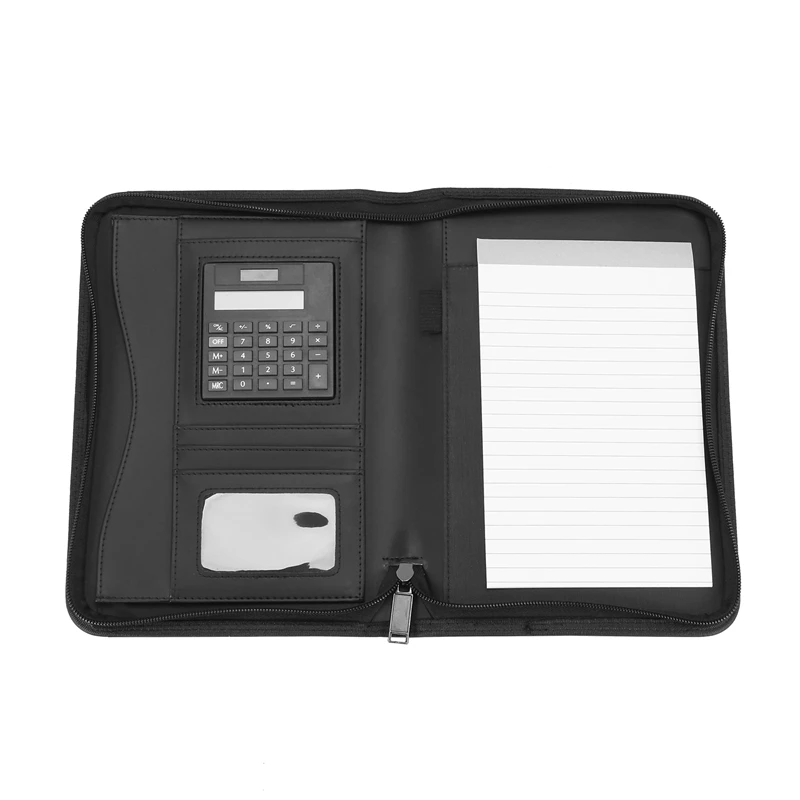 

Портативный деловой портфель Padfolio из искусственной кожи A5 для делового человека или интервью