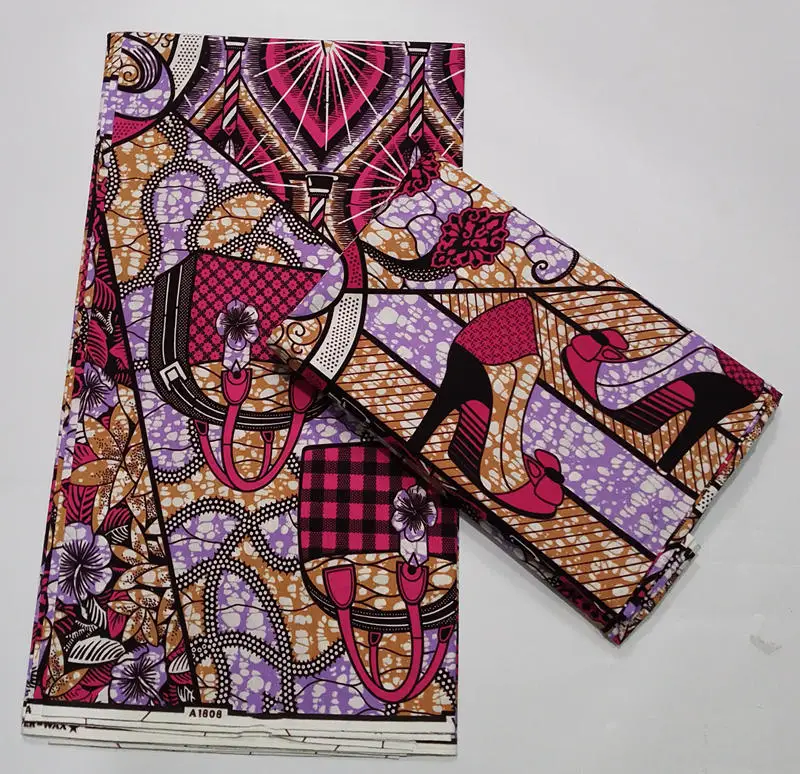 

Veritable Super-W Guaranteed Super Real Wax Print Fabric Dutch VLW2007 Hollandais Pagne Africa Dress 100% Cotton Wax Pagne Tissu