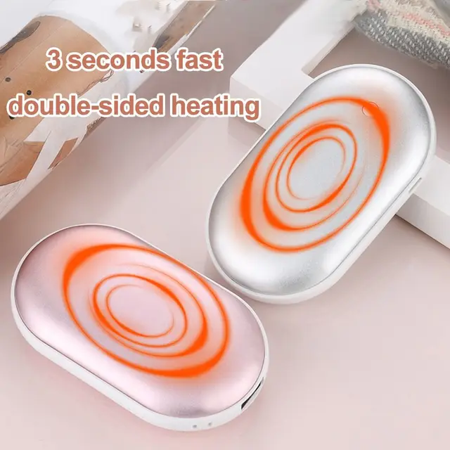 Hot Portable Hand Heating Stove Winter Hand Warmer Charger Power Bank USB Rechargeable Heater 2