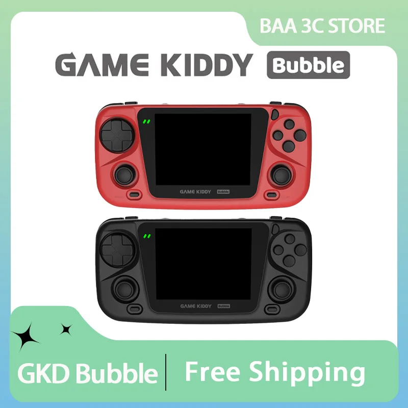 Gkd Kiddy портативный игровой геймпад Bubble 3 5 дюйма мА Rk3566 Процессор Hdmi видео