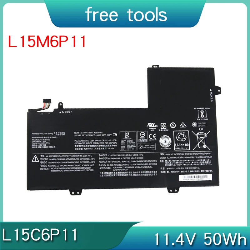 Новый аккумулятор для ноутбука L15C6P11 L15M6P11 Lenovo IdeaPad 700S-14ISK-6Y30 ideapad 700S 700S-14ISK 5B10K13850