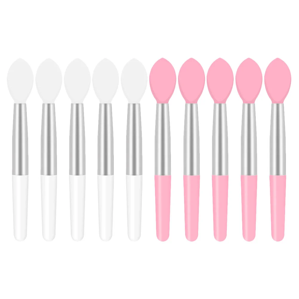 

Lip Brush Makeup Brushes Applicator Silicone Lipstick Glossapplicators Tool Eyeshadow Cleaner Scrub Wand Holder Disposablesmall