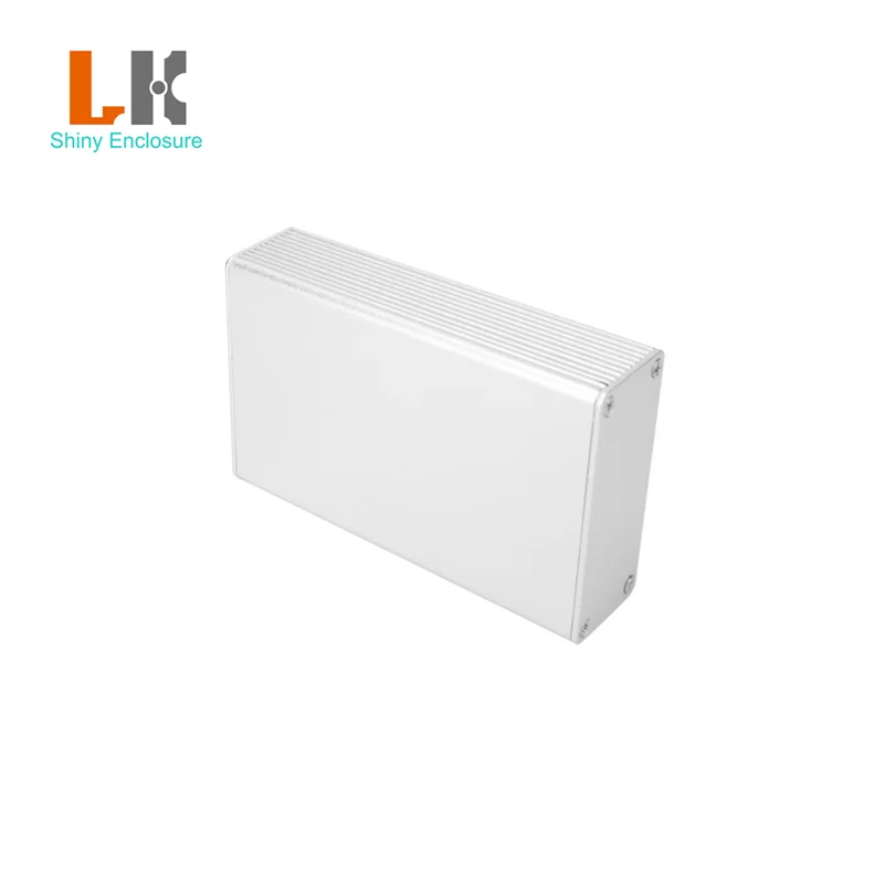 

27x66x100mm Mini Silver Aluminum Enclosure Case DIY Electronic Project PCB Instrument Box PCB Instrument Metal Box LK-ALB15