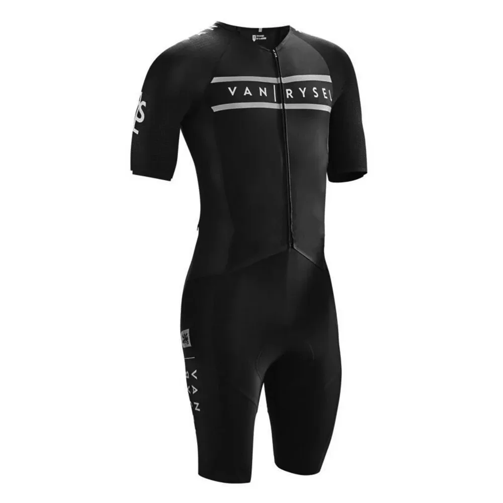 

VANRYSEL New One-Piece Cycling Skinsuit Triathlon Jumpsuit Road Racing Speed Trisuit Summer Breathable Outdoor Sport MTB Tri Kit