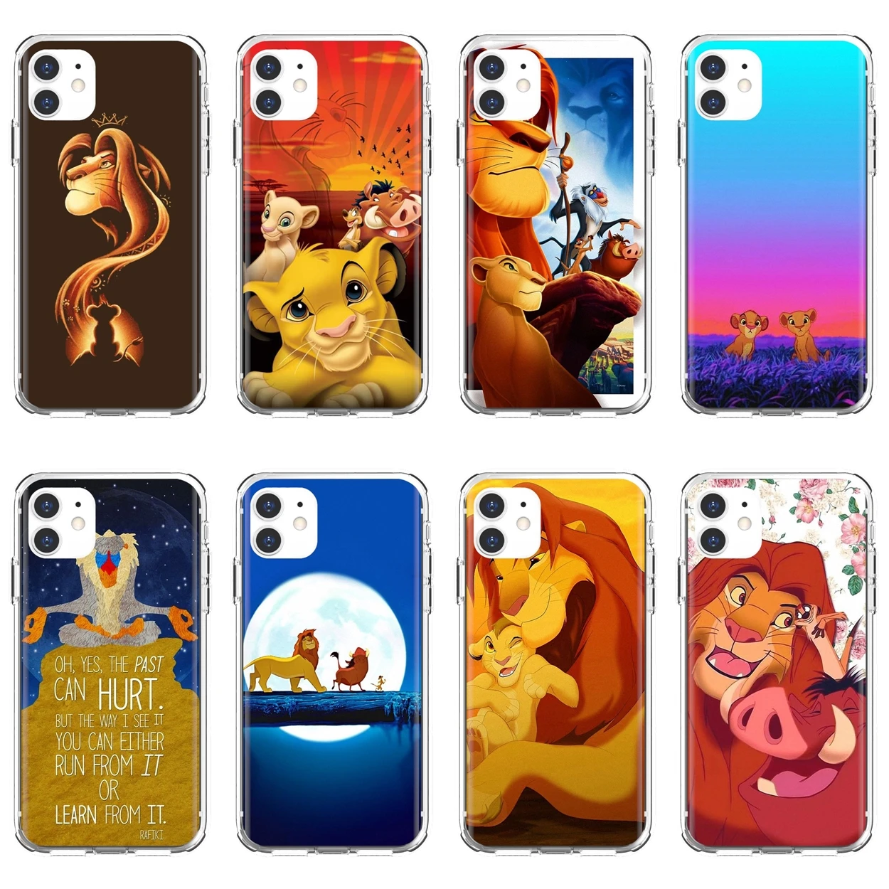 

Phone Case For iPod Touch iPhone 10 11 12 Pro 4S 5S SE 5C 6 6S 7 8 X XR XS Plus Max 2020 Hakuna-Matata-on-Sunset-The-Lion-King