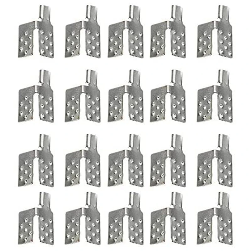 

Адаптер-зажим для тепловой пленки Hot-80Pcs Carbon, серебряные аксессуары для теплого пола с медным покрытием, зажим для тепловой пленки
