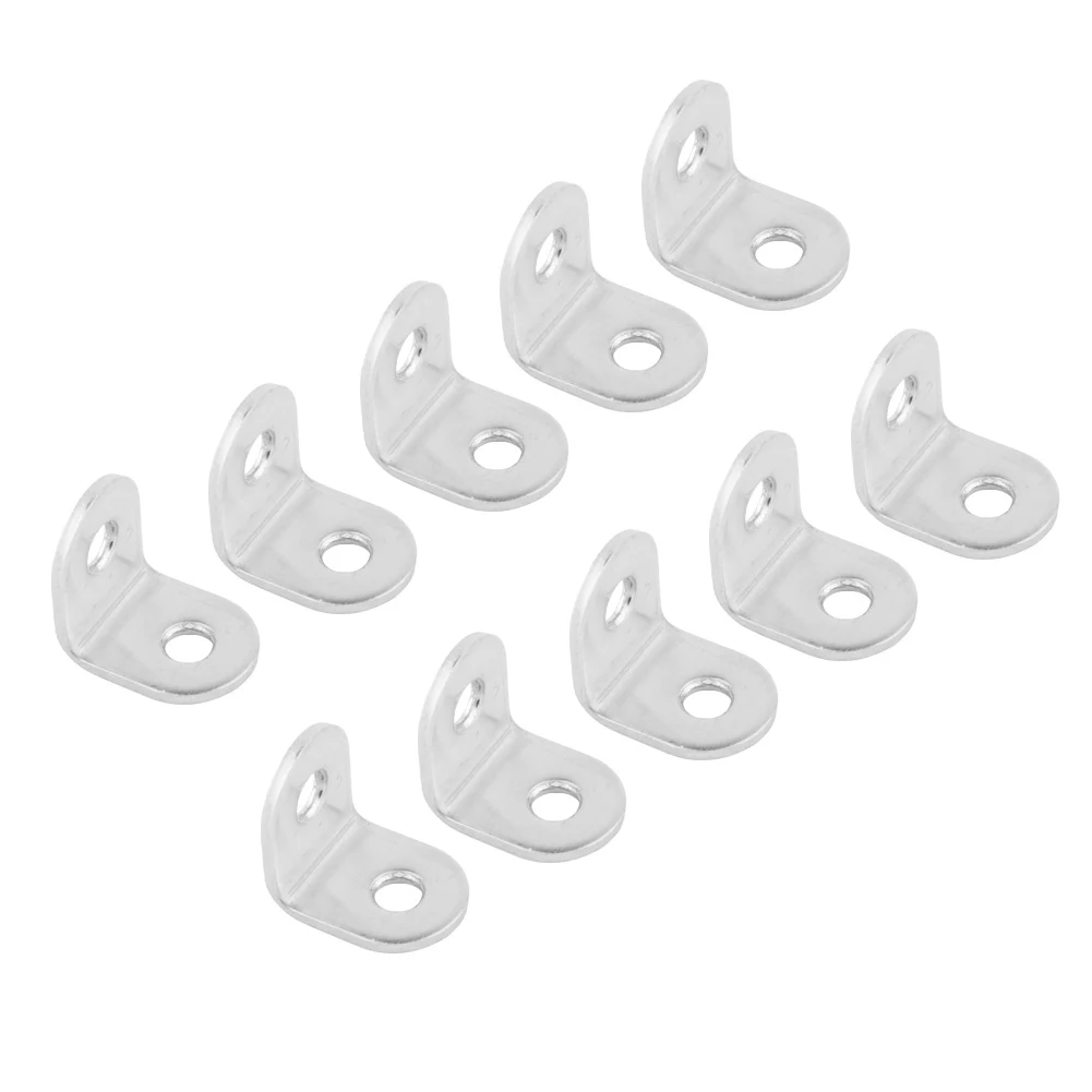 

90 Degree Angle Bracket Stainless Steel Corner Brackets Wall Brackets Fastener Protector Supporting Cabinet Furniture Hardware