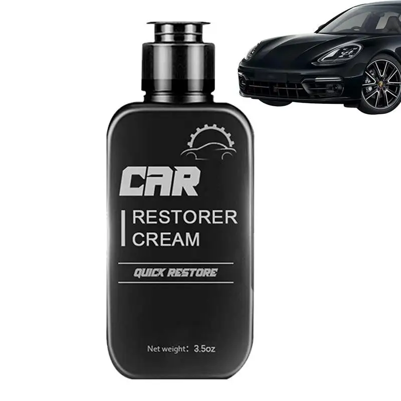 

Plastic Refurbishment Cream Gloss Polishing Coating Restoration Agent Car Dashboard Panel Interior Parts Maintain Repair Cleaner