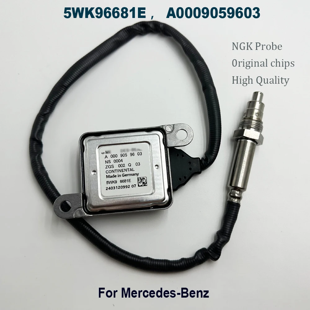 НОВЫЙ 5WK96681E A 0009059603 Датчик NOX Азото-кислород для зонда NGK высококачественного чипа