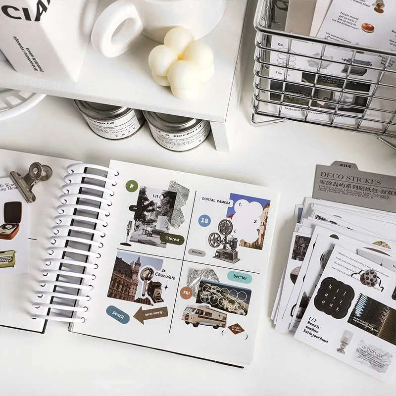 

50 шт., наклейки на блокноты и журналы