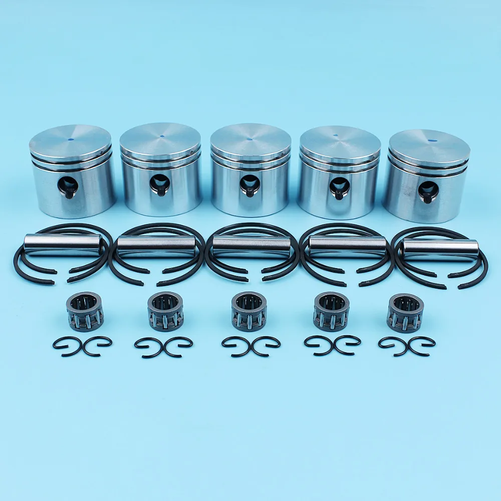 

41.1mm Piston Ring Pin Finger Needle Bearing Kit For Partner 350 351 352 370 371 390 401 420 Poulan 220 221 260 Chainsaw