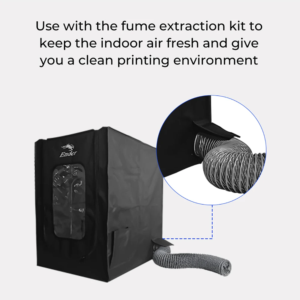 Корпус для 3D-принтера CREALITY Ender Plus с вытяжным вентилятором x 55 0 мм аксессуары