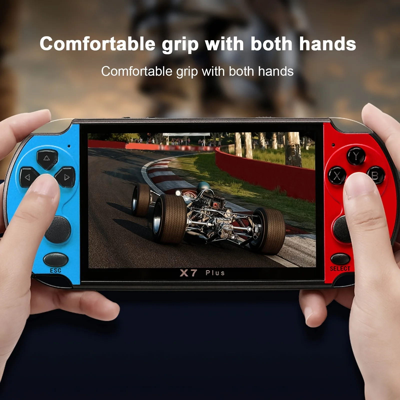 

5.1inch X7 Plus Video Game Console Handheld Game Players Double Rocker 8GB Memory MP5 Game Controller video games console retro