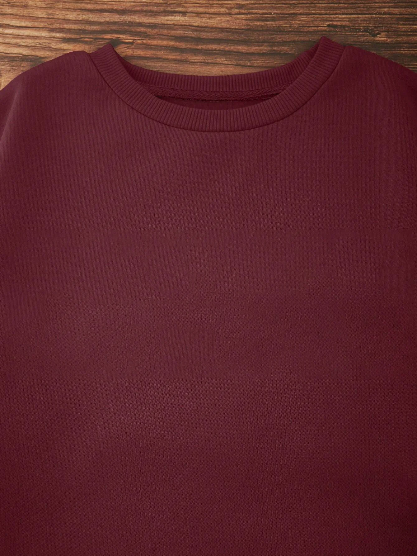 Женская повседневная футболка с длинными рукавами и круглым вырезом из джерси