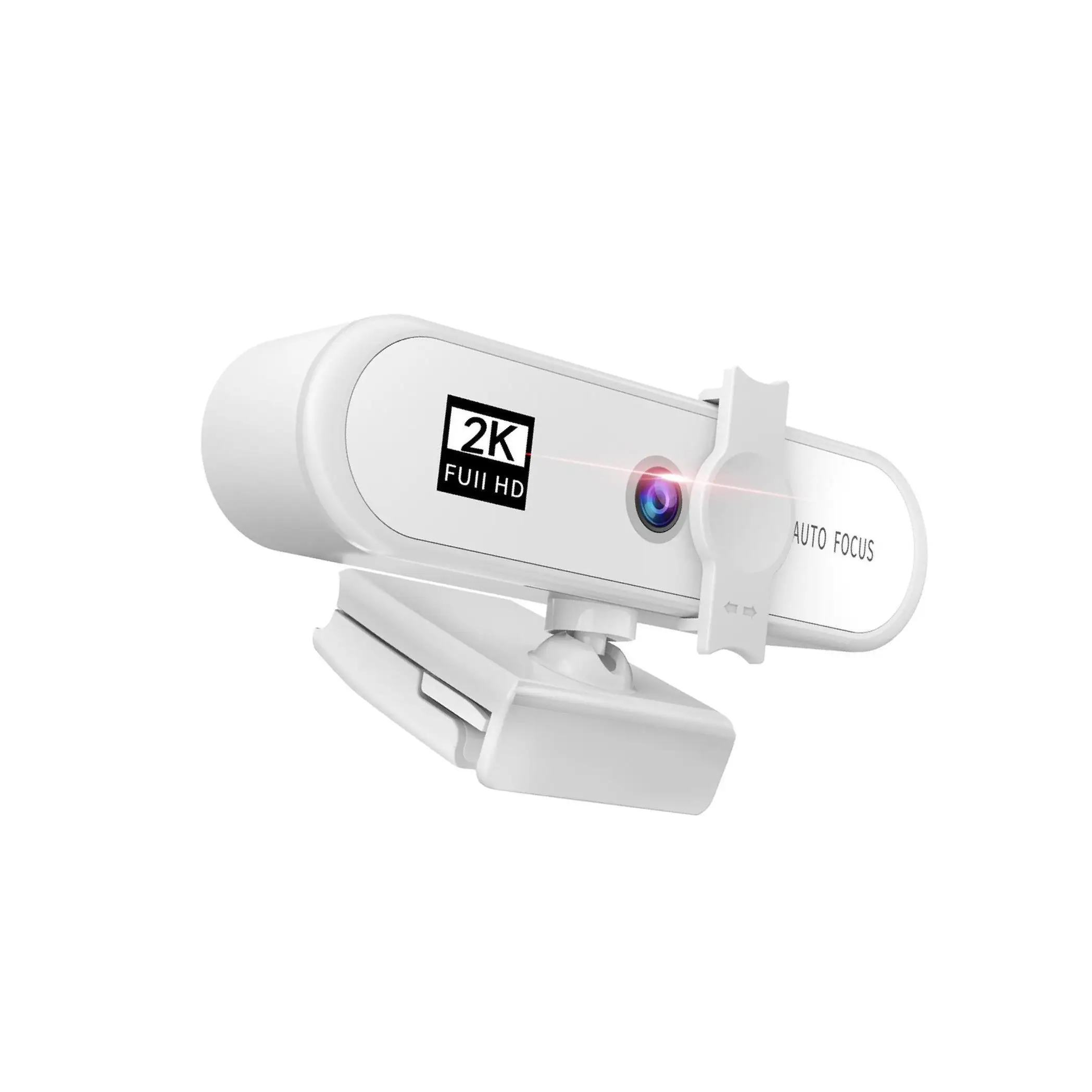 

4K Full HD Streaming Webcam Autofocus for Live Broadcast 1k White